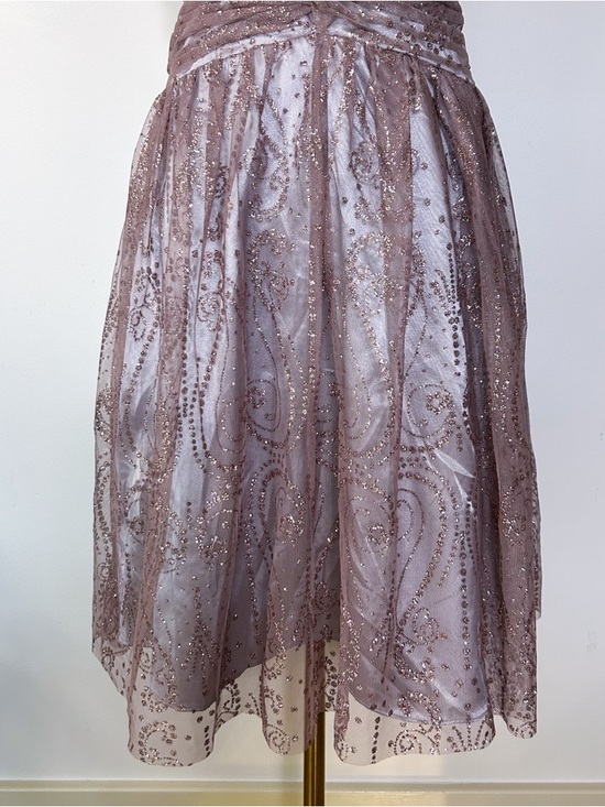 adrianna papell glitter tulle dress Princesa PR30230 main image 1